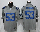 Nike Indianapolis Colts 53 Leonard Vapor Untouchable Nike Gray Inverted Legend Jersey,baseball caps,new era cap wholesale,wholesale hats